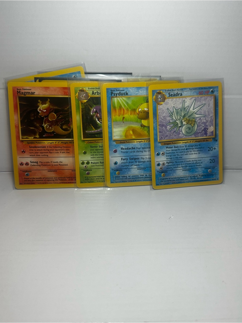 Pokemon TCG Fossil Unlimited 22 Card Lot Non-Holo Vintage WOTC Not Duplicate